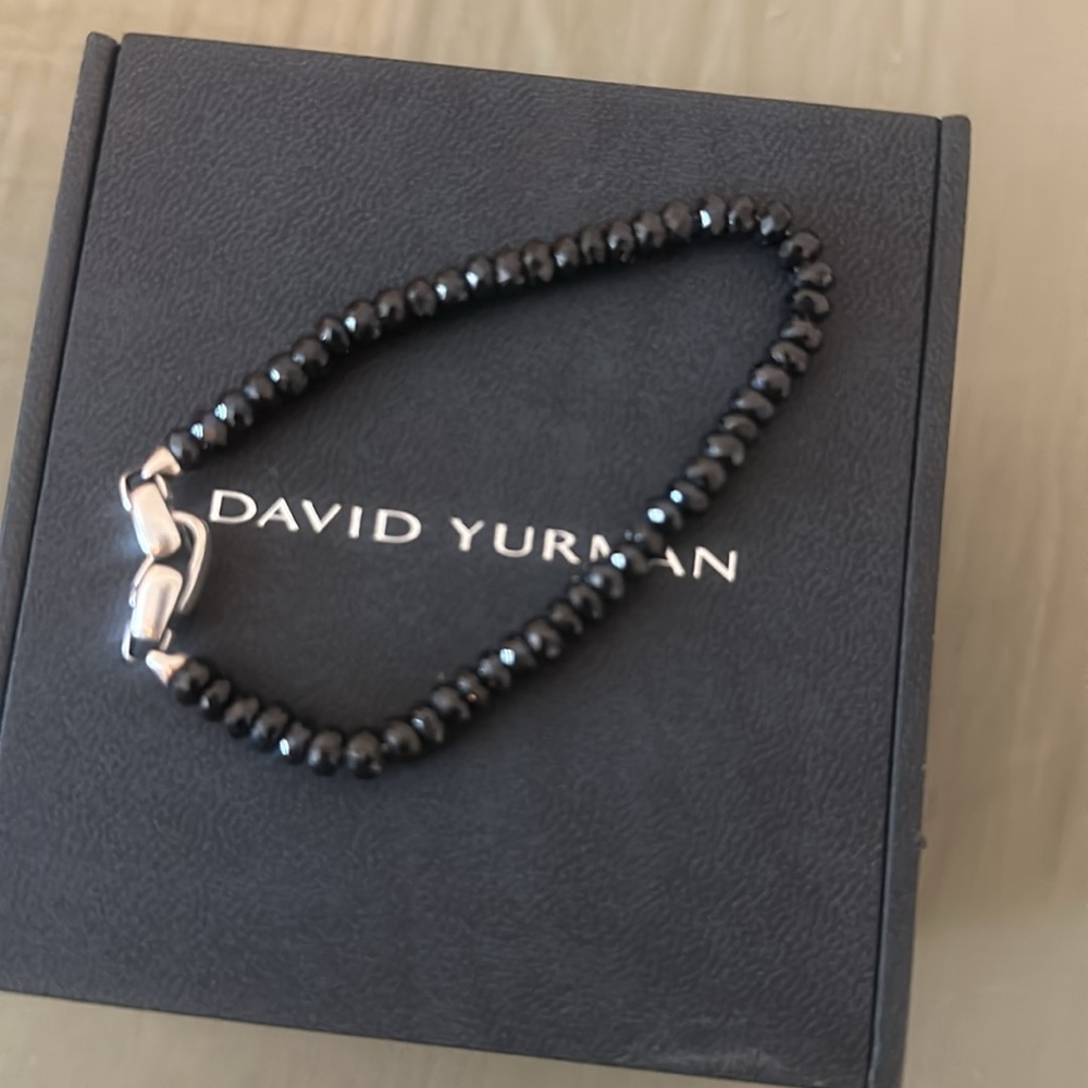 Black David yurman bracelet recent collection